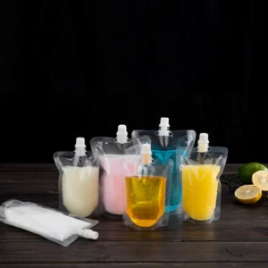 Reusable camping juice spout bags