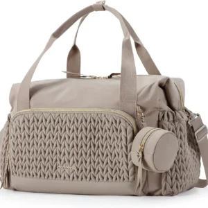 Spacious mom‑and‑baby travel bag